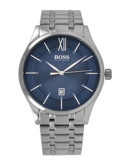 

Hugo Boss Men Blue Distinction Analogue Watch 1513798