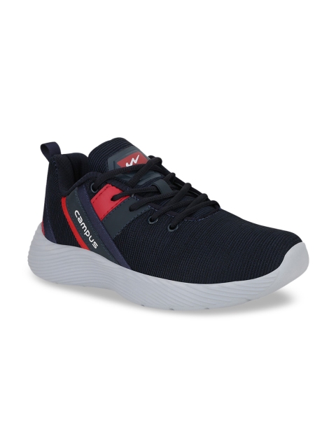 

Campus Men Navy Blue & Red Solid Mantra Running Shoes