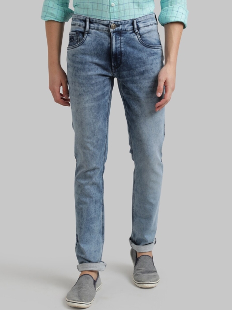 

Parx Men Blue Regular Fit Mid-Rise Clean Look Jeans