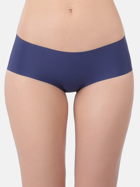 

Triumph Women Navy Blue Solid Seamless Hipster Brief 12885924