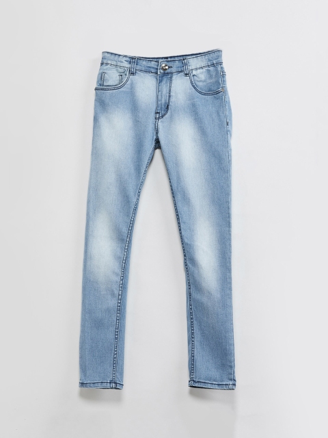 

max Boys Blue Slim Fit Mid-Rise Clean Look Jeans