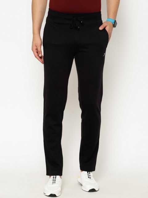 

SAPPER Men Black Solid Slim-Fit Track Pants
