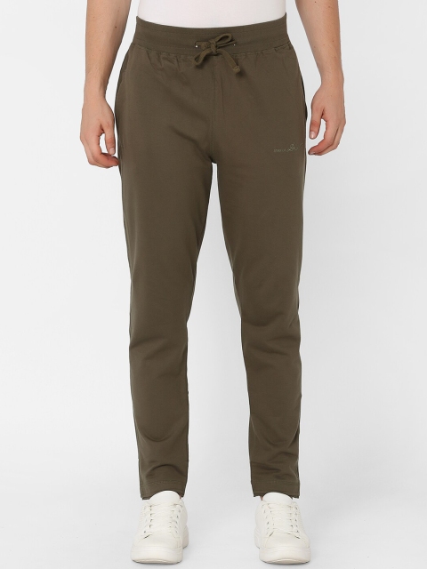 

MARCA Disati Men Olive Green Solid Track Pants