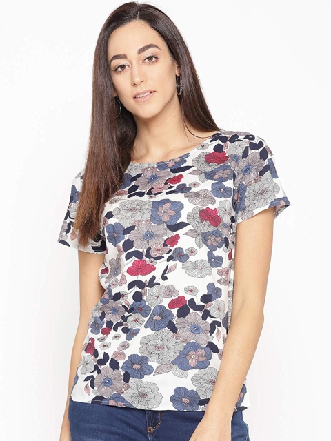 

Porsorte Women Multicoloured Printed Top, Multi