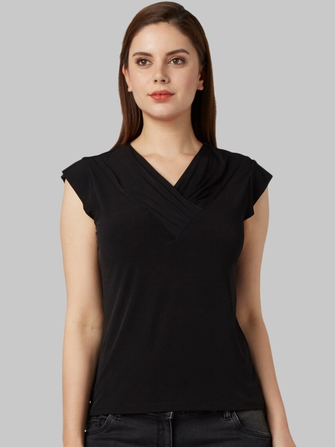 

Park Avenue Women Black Solid Top