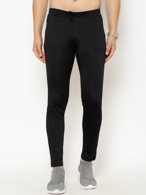 

SAPPER Men Black Solid Slim-Fit Track Pants