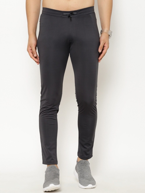 

SAPPER Men Charcoal Grey Solid Slim-Fit Track Pants