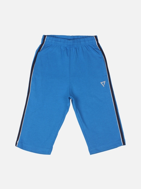 PROTEENS Boys Blue Solid Lounge Capris