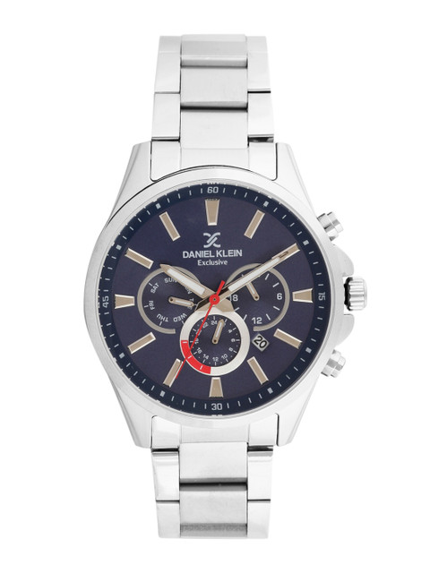 

Daniel Klein Men Navy Blue Analogue Watch