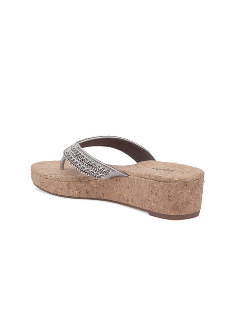 

Rocia Women Silver-Toned Embellished Heels