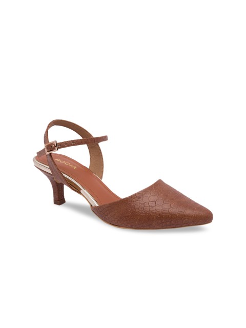 

Rocia Women Tan Textured Pumps