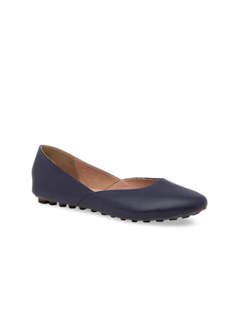 

Inc 5 Women Navy Blue Solid Ballerinas