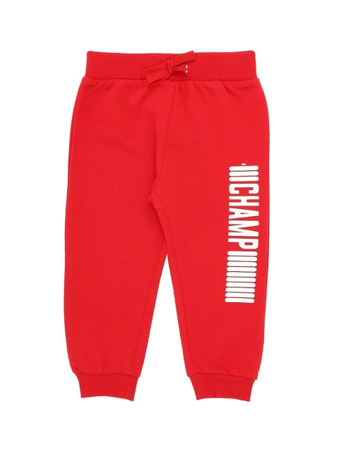 

Pantaloons Baby Boys Red Solid Joggers