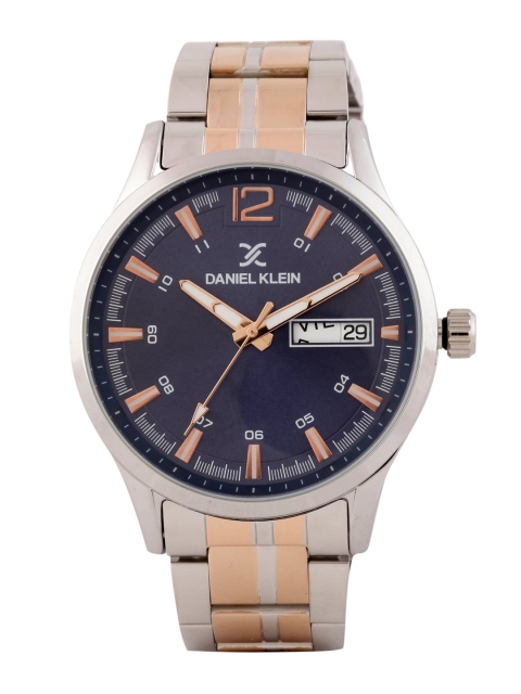 

Daniel Klein Men Navy Blue & Silver-Toned Analogue Watch