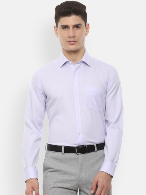 

Van Heusen Men Purple Slim Fit Solid Formal Shirt