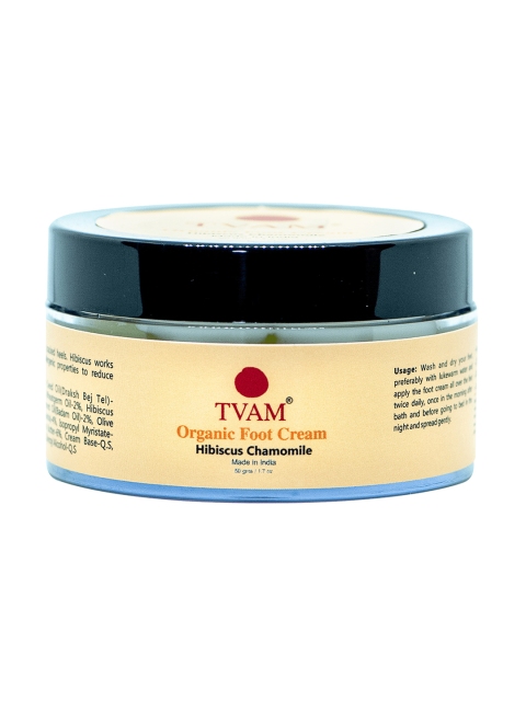 

TVAM Foot Cream- Hibiscus Chamomile, White