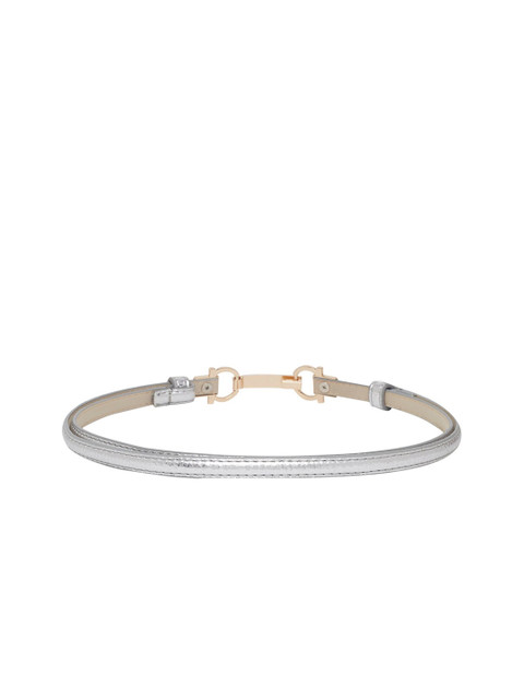 

Globus Women Silver-Toned Solid Belt