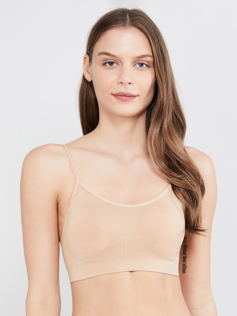 

max Beige Solid Non-Wired Lightly Padded Everyday Bra SU20SMPD01SKIN_1