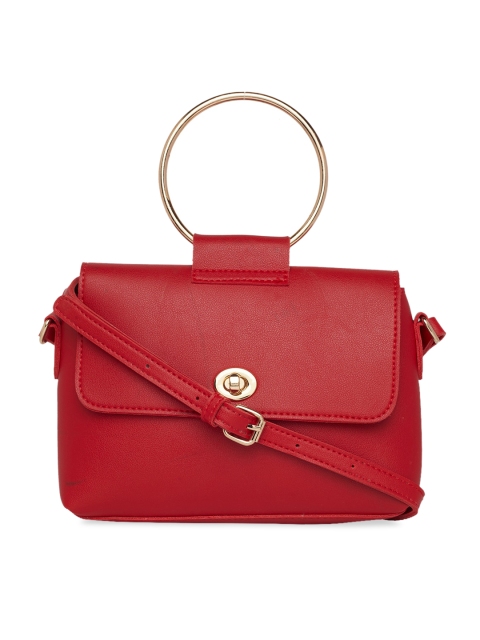 

Globus Red Solid Satchel