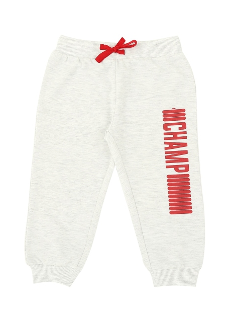 

Pantaloons Infants Grey Printed Slim-Fit Joggers