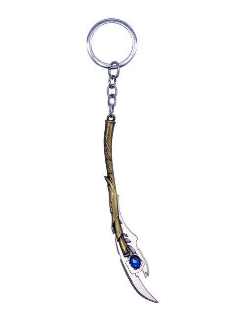 

Planet Superheroes Gold-Toned Loki Keychain