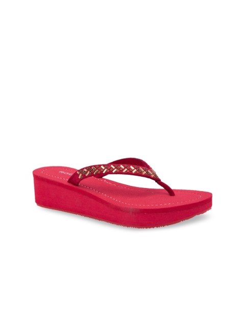 

Rocia Women Red Embellished Wedges