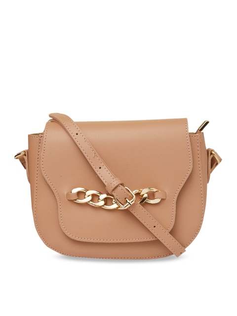 

Globus Camel Brown Solid Sling Bag