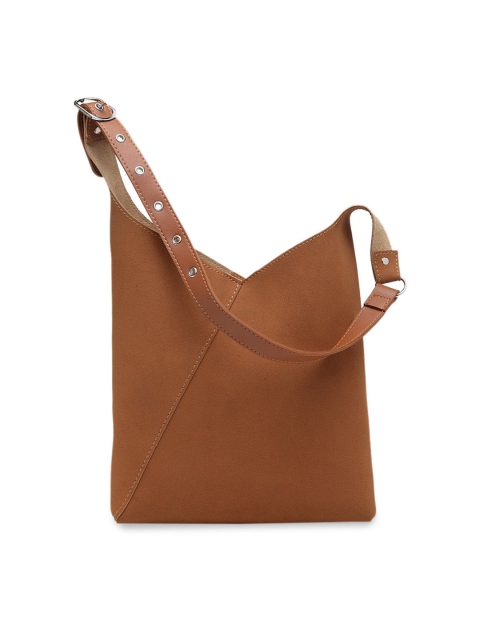 

MIO Borsa Brown Solid Hobo Bag