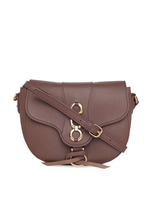 

Globus Taupe Solid Sling Bag