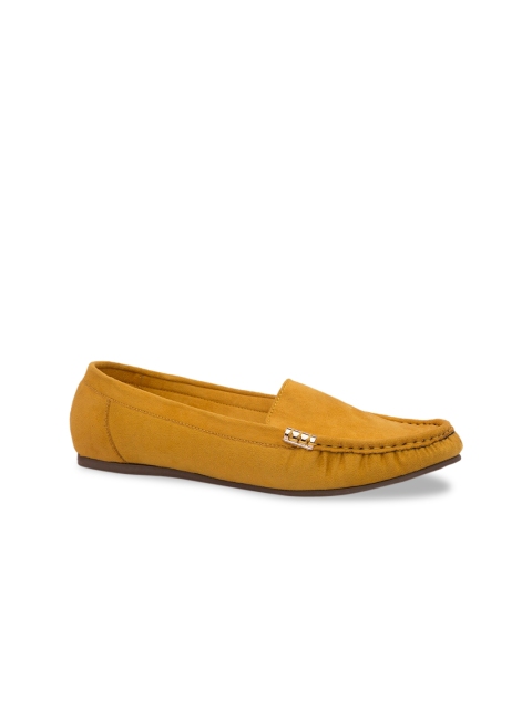 

Inc 5 Women Yellow Loafers