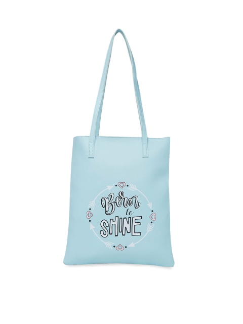 

Globus Blue Printed Tote Bag