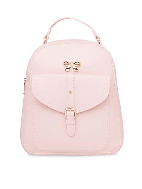 

Globus Women Pink Solid Backpack
