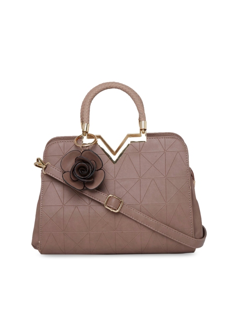 

Globus Taupe Textured Handheld Bag