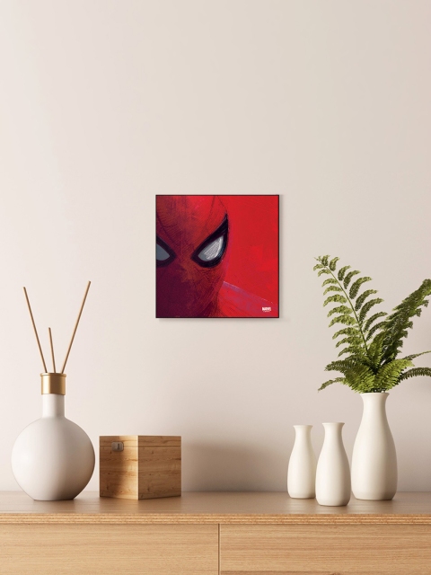 

Planet Superheroes Red Spiderman Framed MDF Wall Art