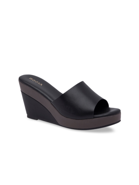 

Rocia Women Black Solid Peep Toes