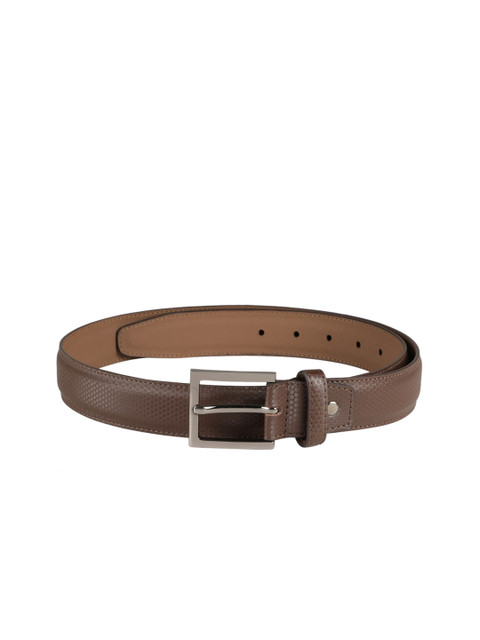 

Alvaro Castagnino Men Brown Textured Belt