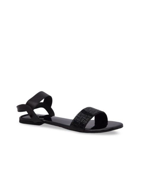 

Inc 5 Women Black Open Toe Flats