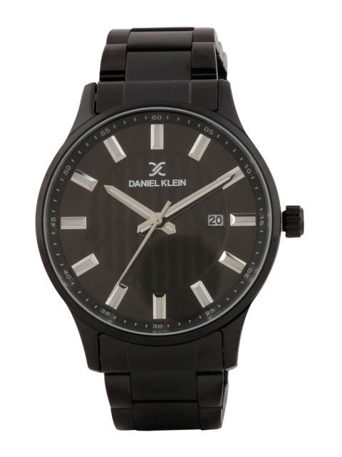 Daniel Klein Men Black Analogue Watch DK.1.12413-5