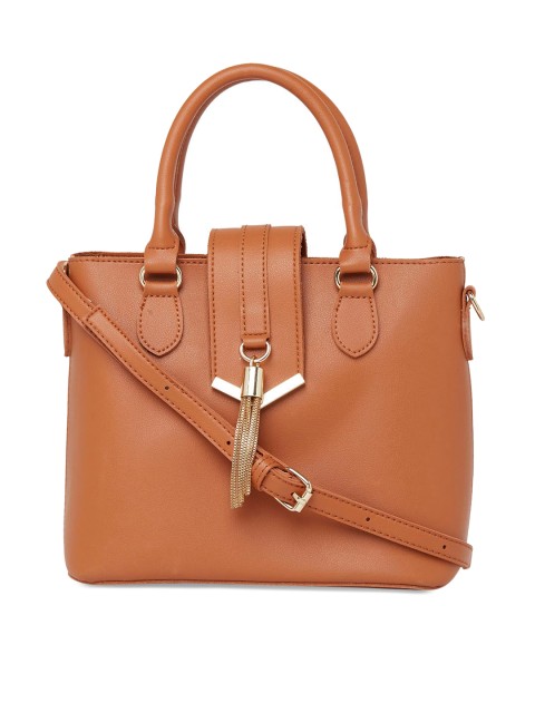 

Globus Tan Brown Solid Handheld Bag