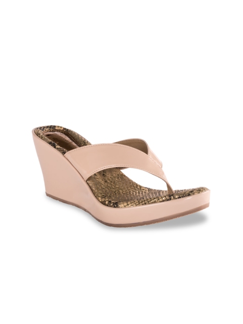 

Kraft Cellar Women Beige Solid Wedges