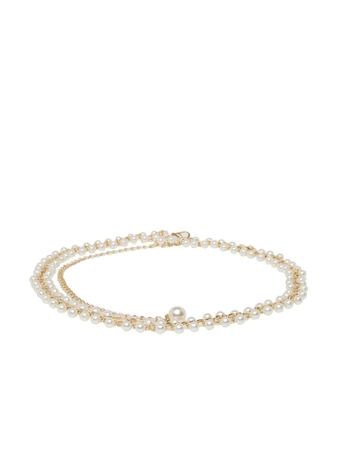 

Globus Women Gold-Toned Solid Elasticated Belt