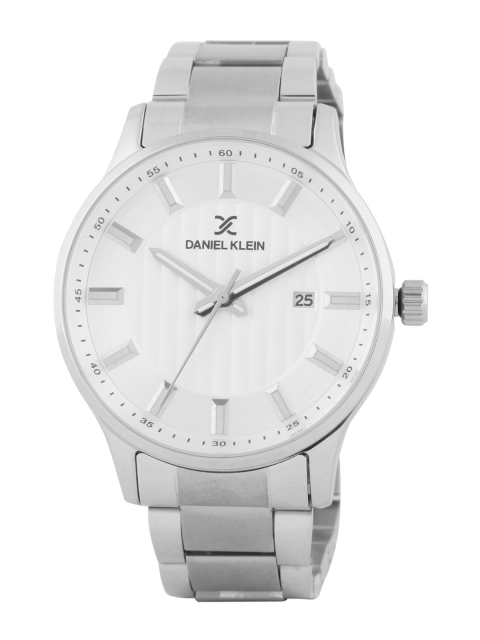 

Daniel Klein Men Silver-Toned Analogue Watch DK.1.12413-6