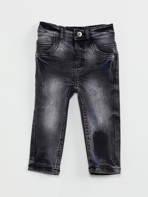 

max Boys Black Regular Fit Jeans