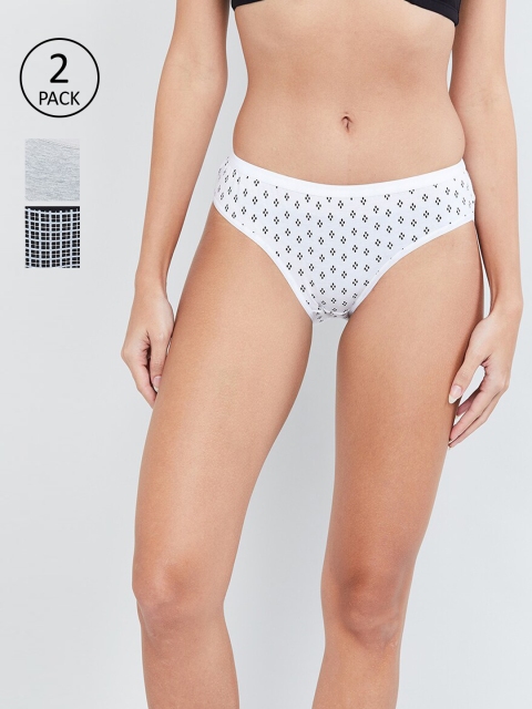 

max Women Pack Of 3 Hipster Briefs NOOSWIN19LH09, Black