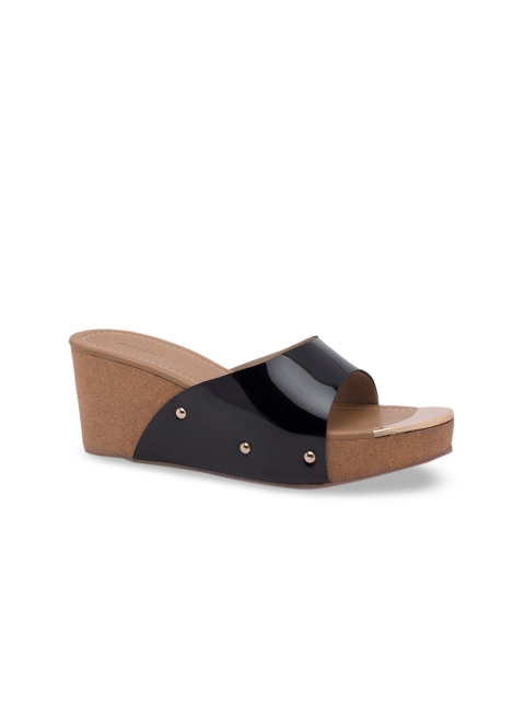 

Rocia Women Black Embellished Wedges