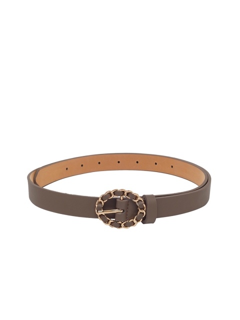 

Globus Women Brown Embellished Wide Belt