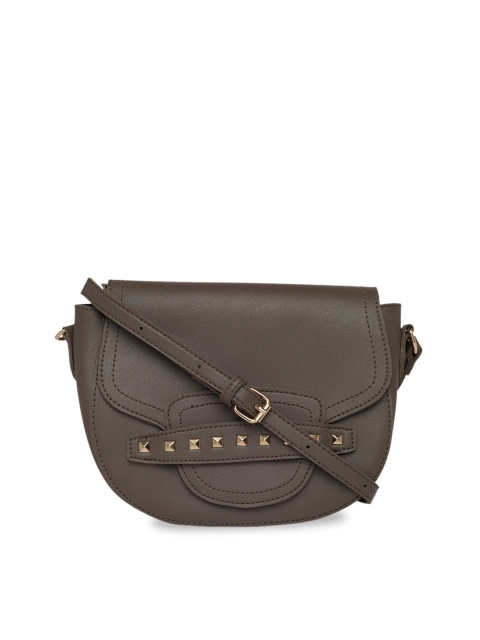 

Globus Grey Solid Sling Bag