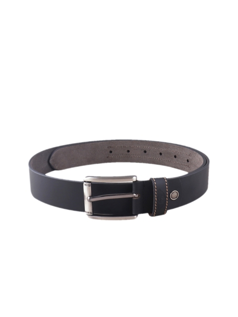 

Metronaut Men Black Solid Belt