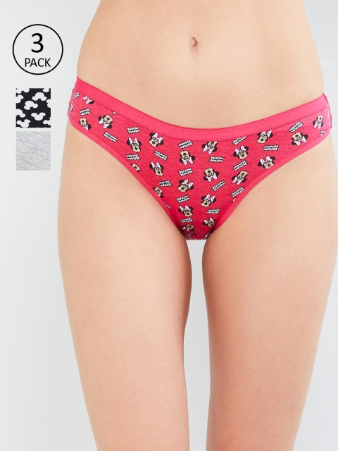 

max Women Pack of 3 Hipster Briefs NOOSSU20BK05, Black