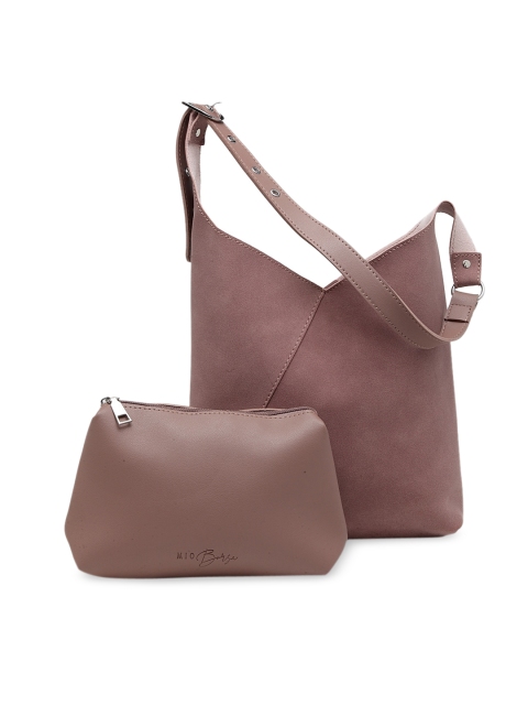 

MIO Borsa Mauve Solid Shoulder Bag With Pouch